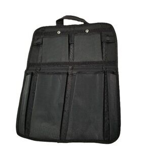 Black Locker Organizer Hanging Storage Gym Work School Foldable